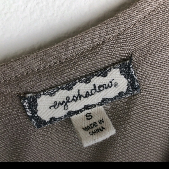 Taupe Soft faux Suede tank dress - Picture 3 of 7